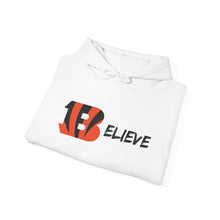 Load image into Gallery viewer, Believe Bengals Inspired Unisex Heavy Blend Hooded Sweatshirt