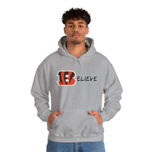 Load image into Gallery viewer, Believe Bengals Inspired Unisex Heavy Blend Hooded Sweatshirt