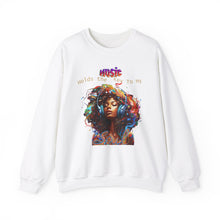 Load image into Gallery viewer, Music holds the key to my soul Crewneck Sweatshirt