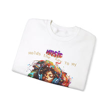 Load image into Gallery viewer, Music holds the key to my soul Crewneck Sweatshirt