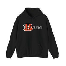 Load image into Gallery viewer, Believe Bengals Inspired Unisex Heavy Blend Hooded Sweatshirt