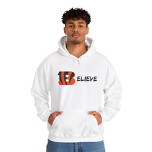 Load image into Gallery viewer, Believe Bengals Inspired Unisex Heavy Blend Hooded Sweatshirt