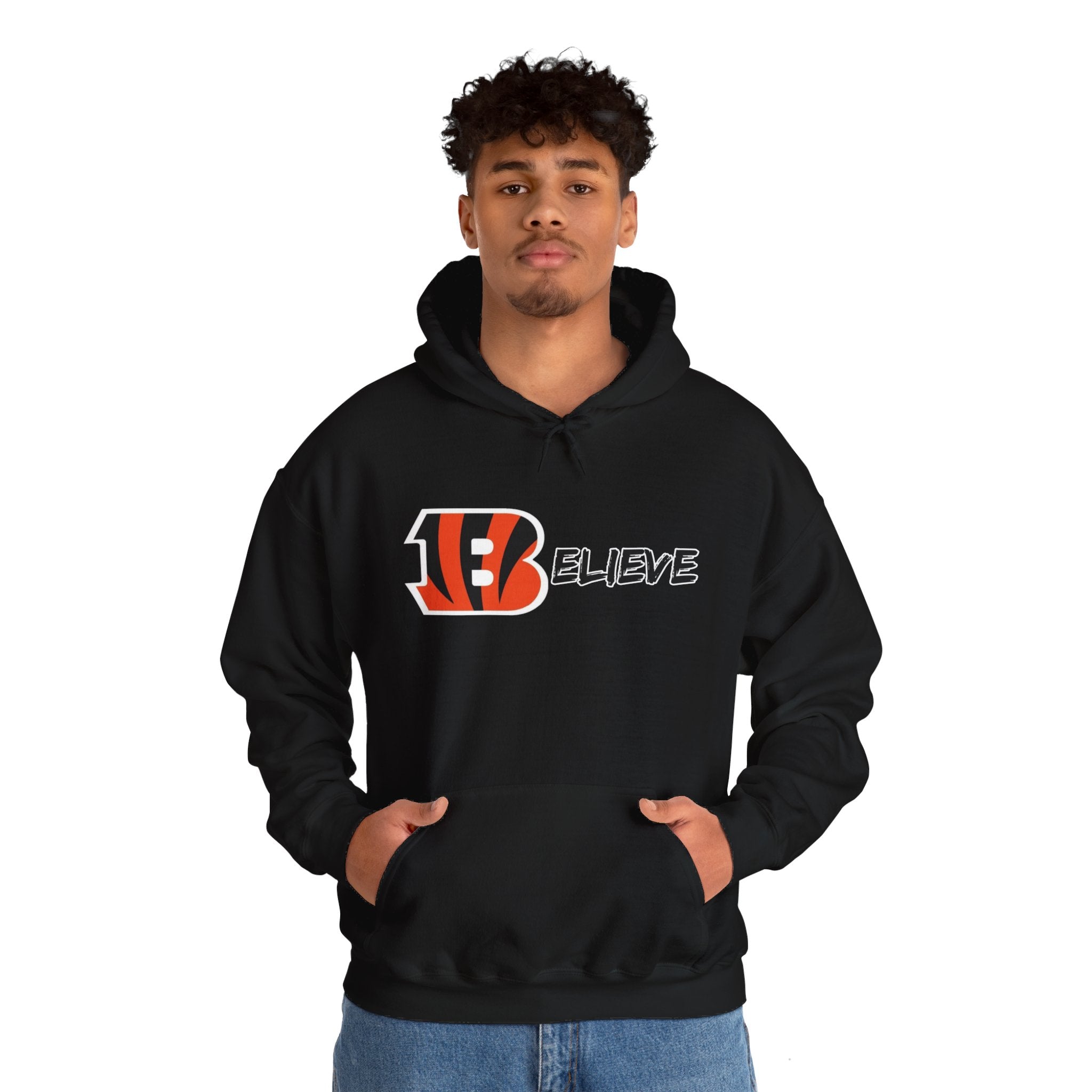Believe Bengals Inspired  Unisex Heavy Blend Hooded Sweatshirt