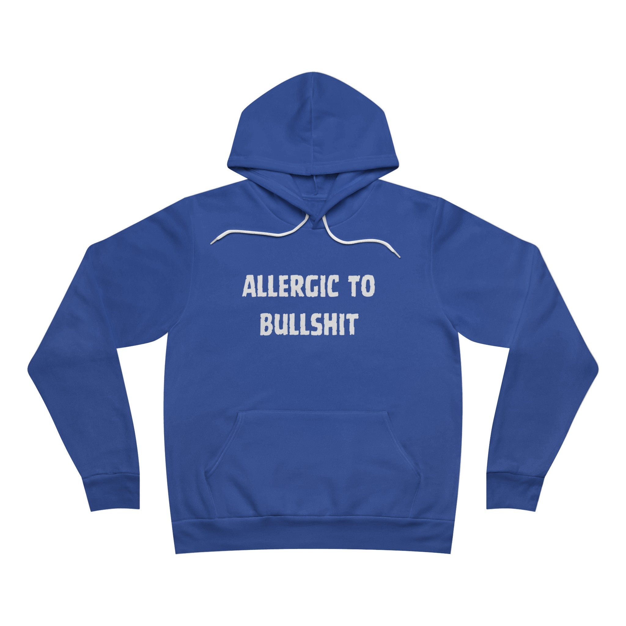 Allergic To Bullshit  Unisex Sponge Fleece Pullover Hoodie