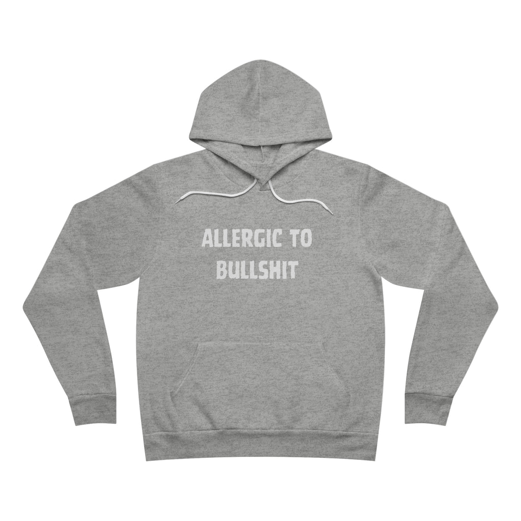 Allergic To Bullshit  Unisex Sponge Fleece Pullover Hoodie