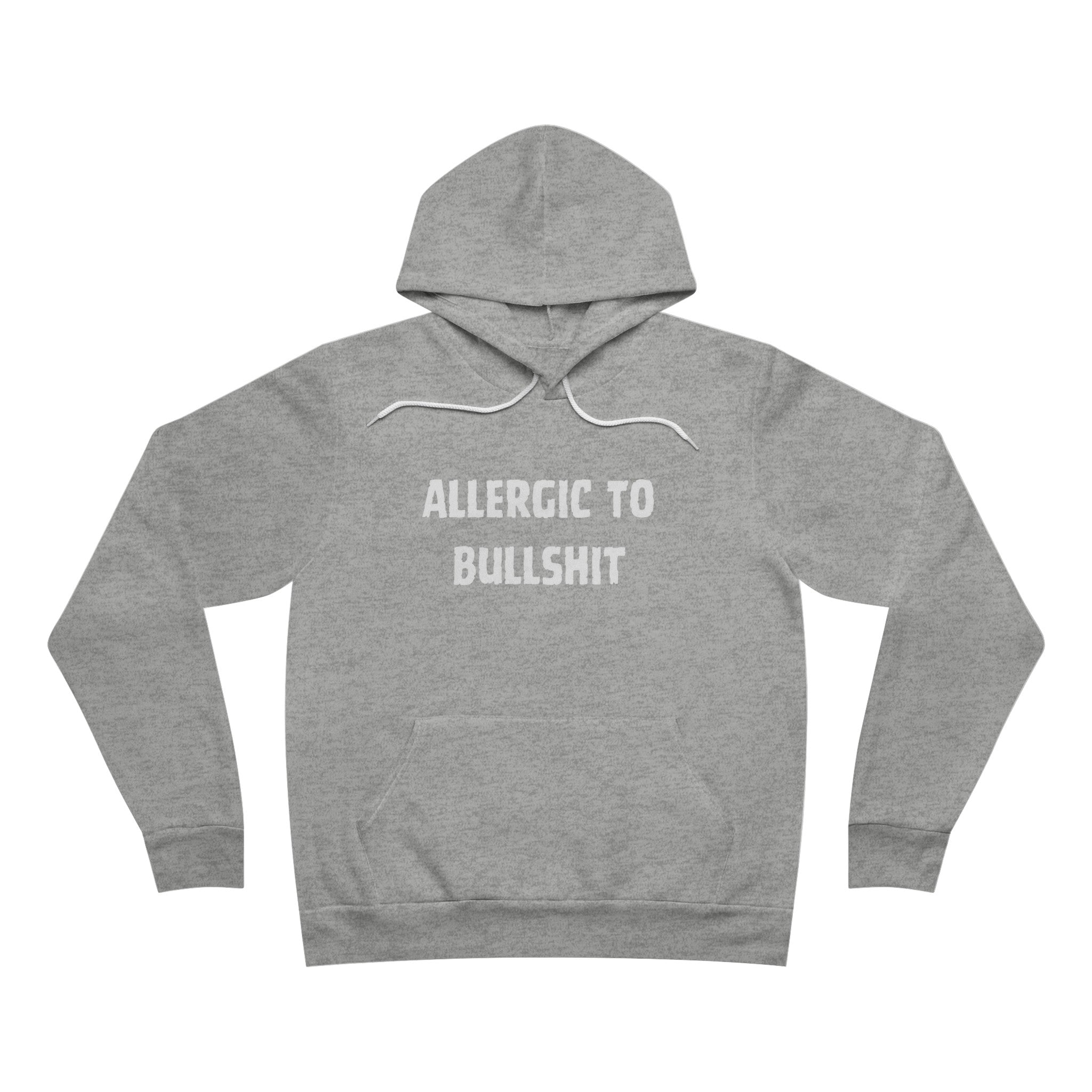 Allergic To Bullshit  Unisex Sponge Fleece Pullover Hoodie