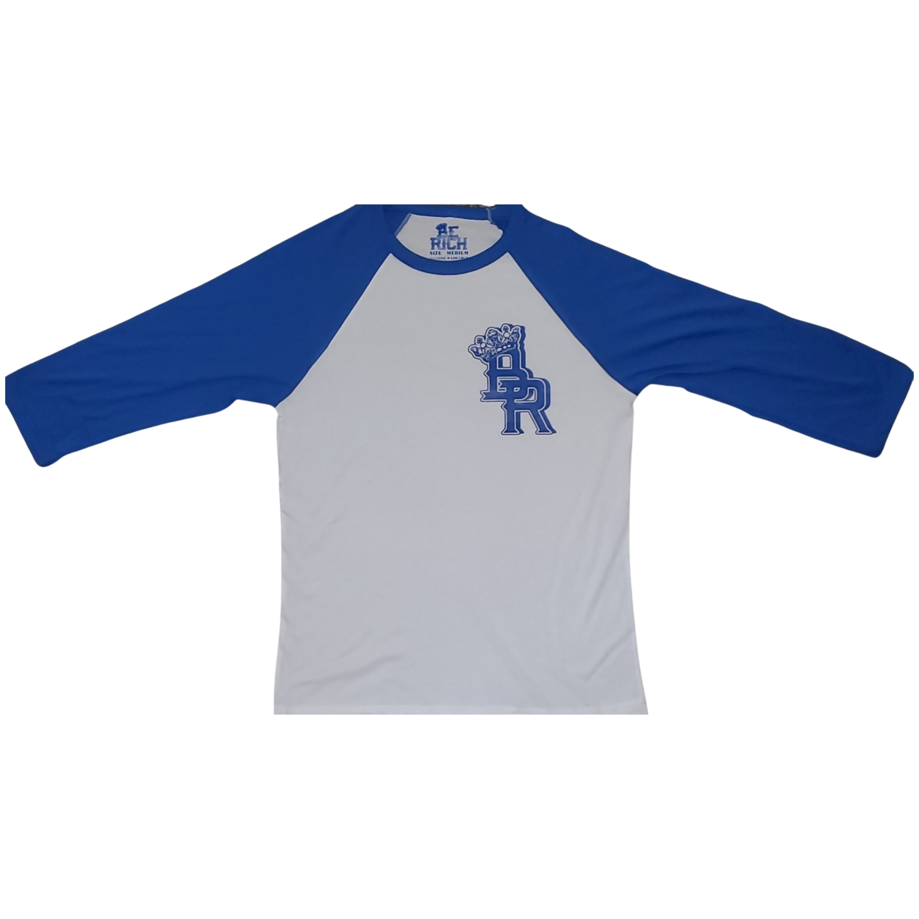BE RICH " B R " Baseball Shirt