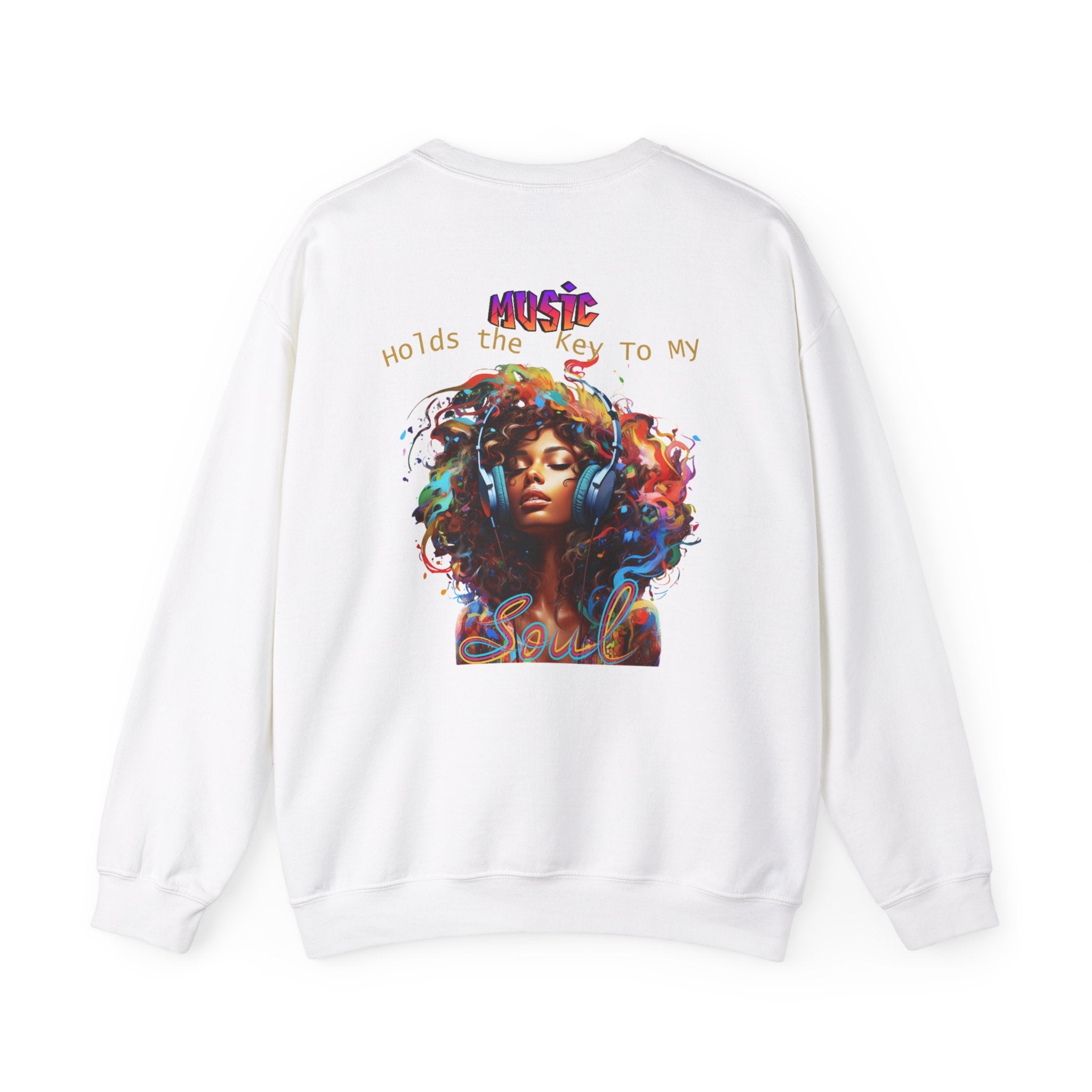 Music holds the key to my soul Crewneck Sweatshirt