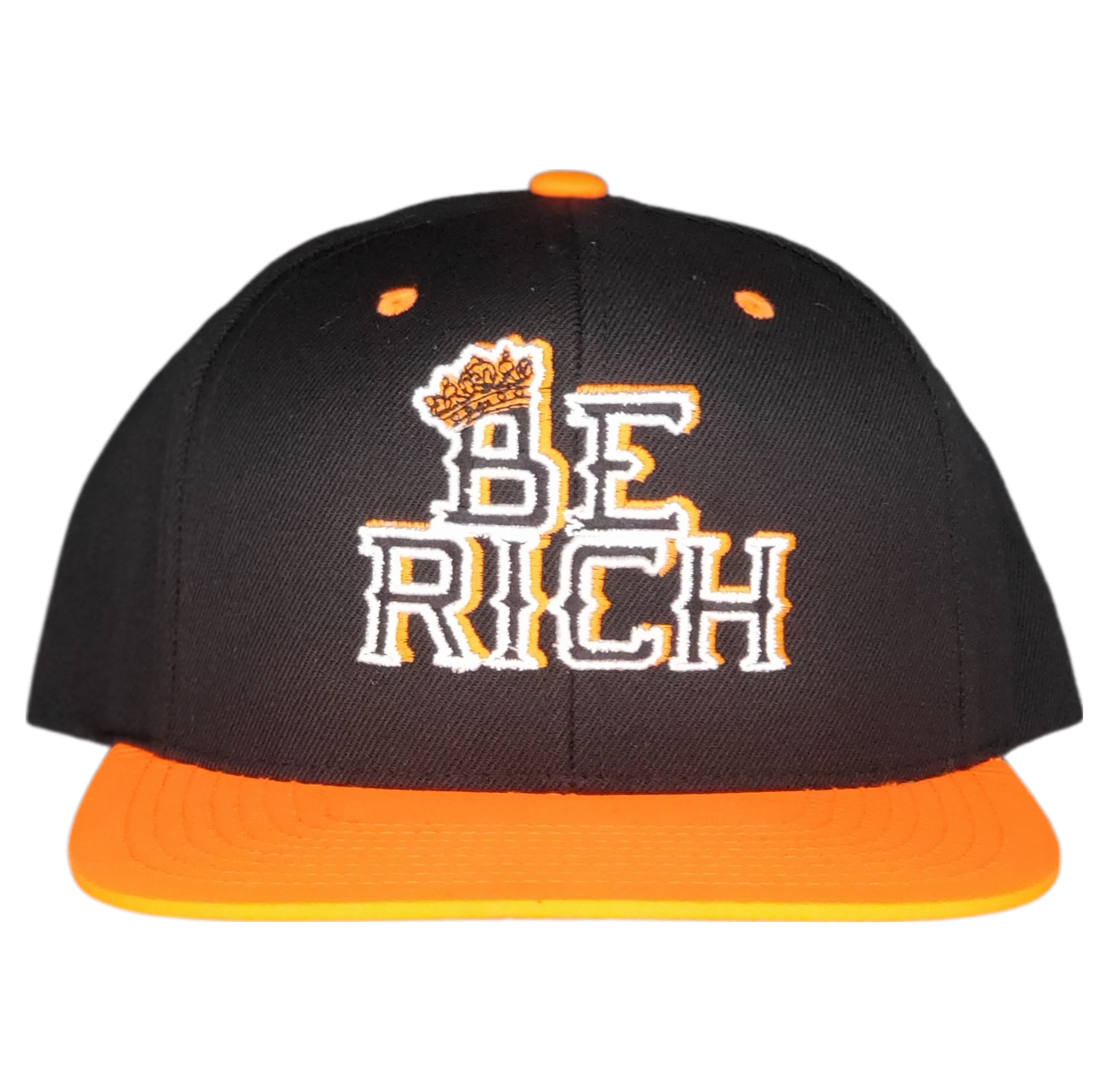 BE RICH Two Tone Snapback