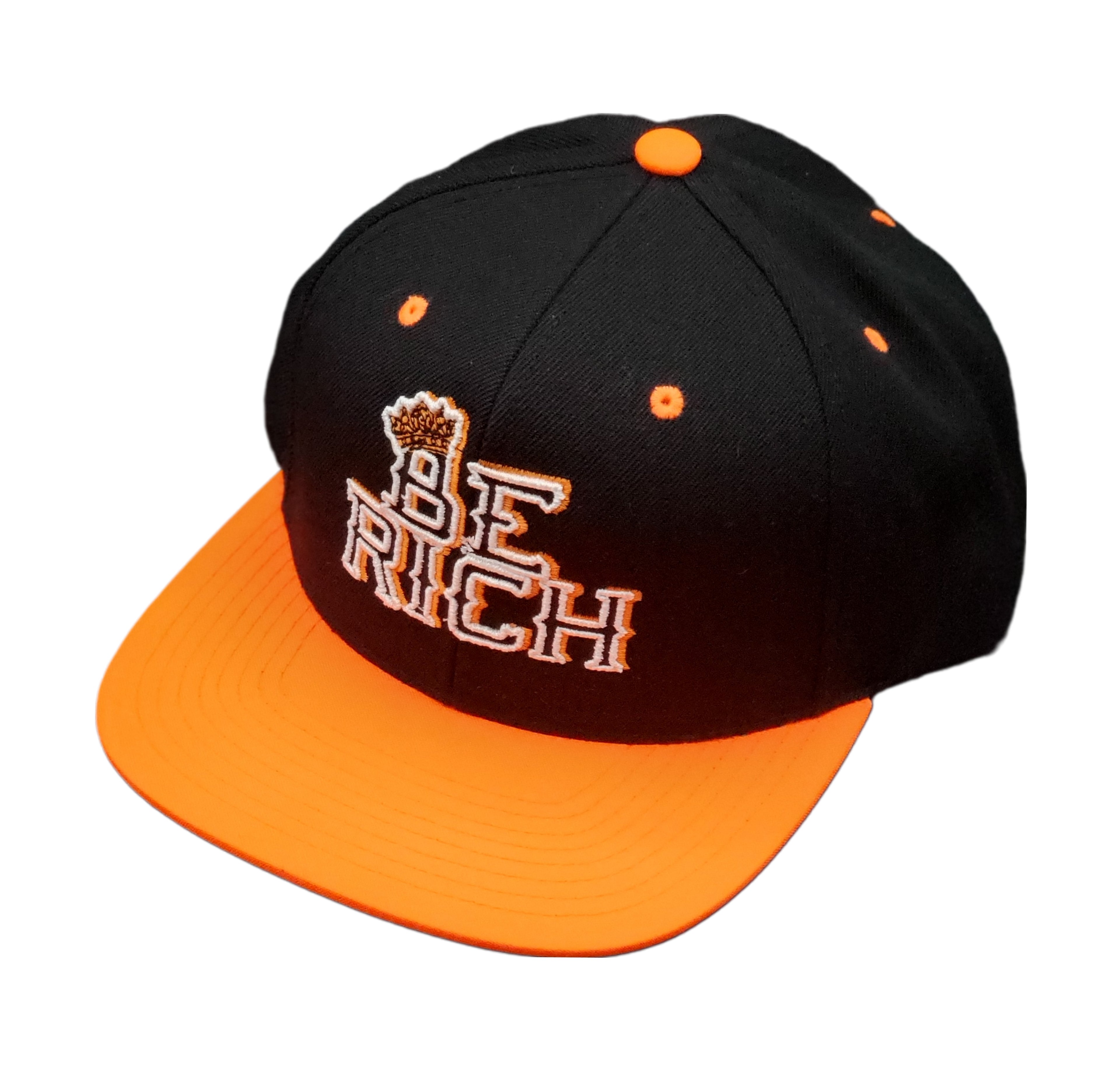 BE RICH Two Tone Snapback